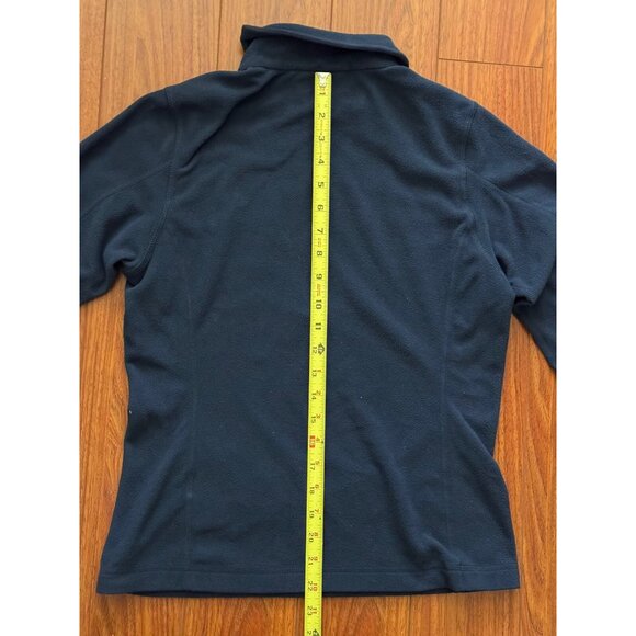 Patagonia Micro D Fleece Jacket Womens XS Blue 1/4 Zip Pullover Lightweight - Picture 9 of 10
